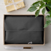 DEDICATED TO GOD  COOL WHITE TEKST TISSUEPAPIER (Geschenk)