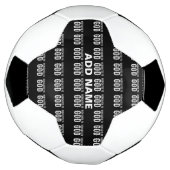 DEDICATED TO GOD COOL  WHITE TEKST VOETBAL (Gedraaid)
