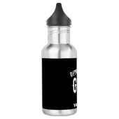 DEDICATED TO GOD COOL WHITE TEKST WATERFLES (Links)