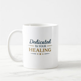 Dedicated to Healing Medical Appreciation Gift Koffiemok