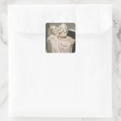 Dedication to Brahms, 1909 Vierkante Sticker (Tas)