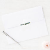 Dedoor County Wisconsin Big Letter Ster Sticker (Envelop)