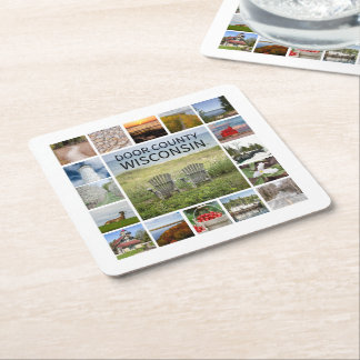 Dedoor County Wisconsin Kartonnen Onderzetters