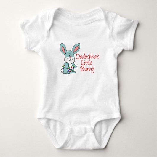 Dedushka's kleine Bunny Romper (Voorkant)