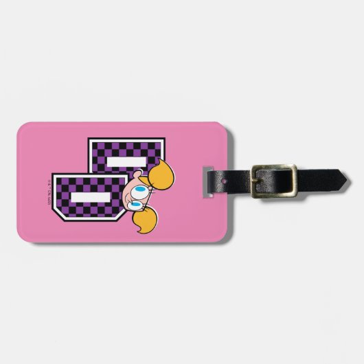 Dee Dee Athletic Letters Graphic Bagagelabel (Voorkant horizontaal)