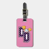 Dee Dee Athletic Letters Graphic Bagagelabel (Voorkant verticaal)