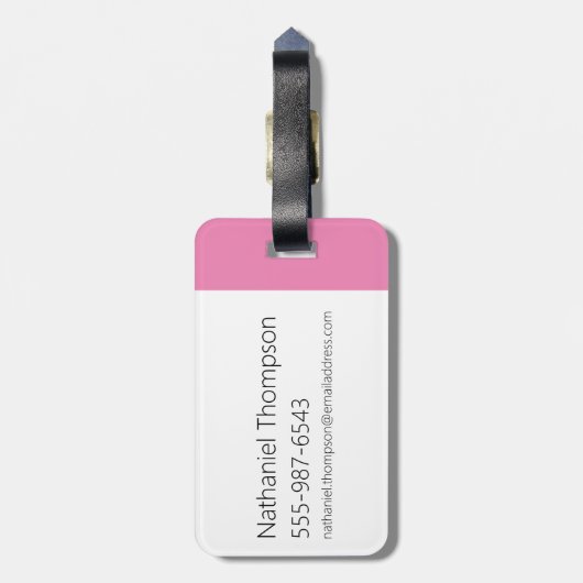 Dee Dee Athletic Letters Graphic Bagagelabel (Achterkant verticaal)