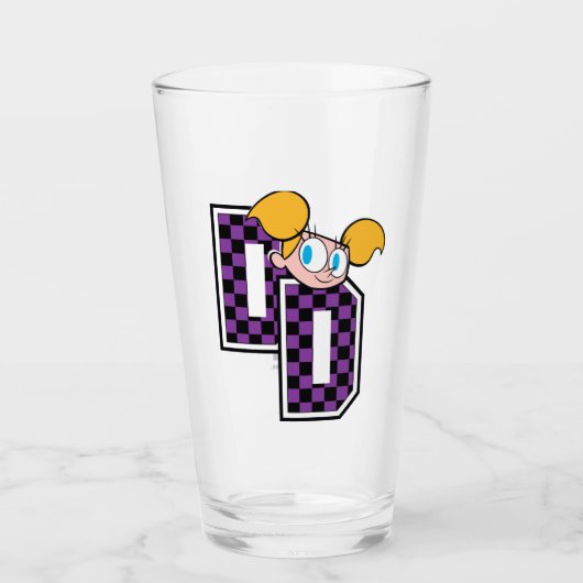 Dee Dee Athletic Letters Graphic Glas (Voorkant)