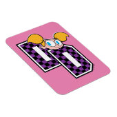 Dee Dee Athletic Letters Graphic Magneet (Rechterzijde)