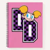 Dee Dee Athletic Letters Graphic Notitieboek (Voorkant)