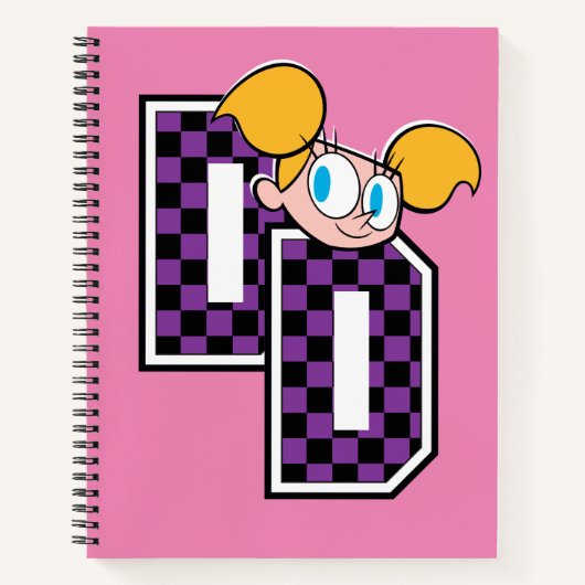 Dee Dee Athletic Letters Graphic Notitieboek (Voorkant)
