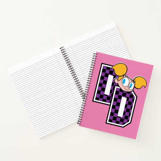 Dee Dee Athletic Letters Graphic Notitieboek (Binnen)