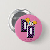 Dee Dee Athletic Letters Graphic Ronde Button 5,7 Cm (Voorkant /achterkant)