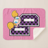 Dee Dee Athletic Letters Graphic Sherpa Deken (Voorkant (horizontaal))