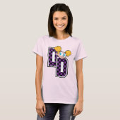 Dee Dee Athletic Letters Graphic T-shirt (Voorkant volledig)