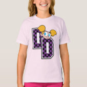 Dee Dee Athletic Letters Graphic T-shirt (Voorkant)