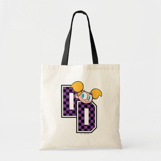 Dee Dee Athletic Letters Graphic Tote Bag (Voorkant)