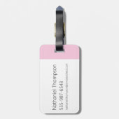 Dee Dee - I Love Unicorns Bagagelabel (Achterkant verticaal)