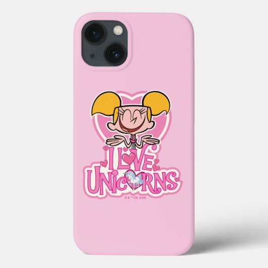Dee Dee - I Love Unicorns Case-Mate iPhone Case (Achterkant)