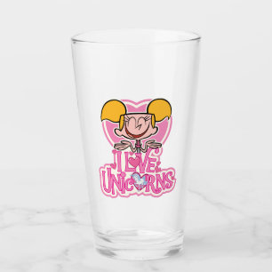 Dee Dee - I Love Unicorns Glas