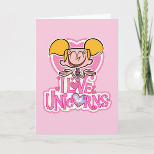 Dee Dee - I Love Unicorns Kaart