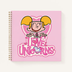 Dee Dee - I Love Unicorns Notitieboek