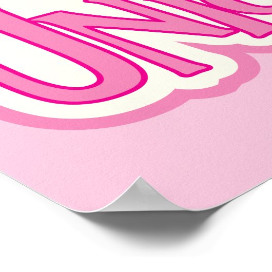 Dee Dee - I Love Unicorns Poster (Hoek)