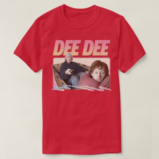 Dee Dee Retro Esthetisch Fan Art Design T-shirt (Design voorkant)