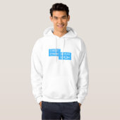 Dee Dee Warwick Blue Mannen Hoodie (Voorkant volledig)