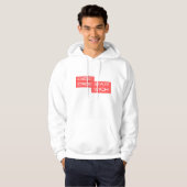 Dee Dee Warwick Coral Red Mannen Hoodie (Voorkant volledig)