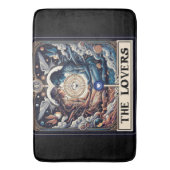 DEE GELIEFDE Tarot Hemelse Man & Vrouw Soulmates Badmat (Voorkant Verticaal)