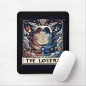 DEE GELIEFDE Tarot Hemelse Man & Vrouw Soulmates Muismat (Met muis)