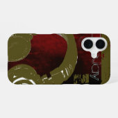 Dee Jay cool ontwerp iPhone 16 Hoesje (Achterkant horizontaal)