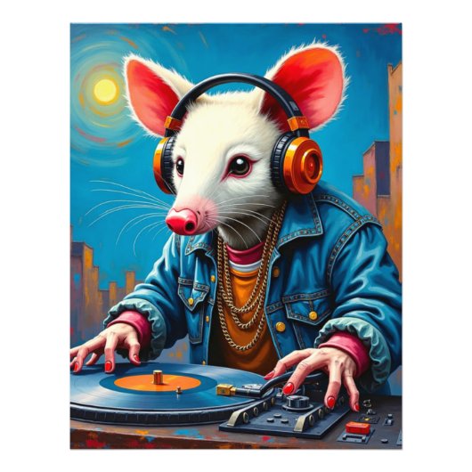 DEE JAY OPOSSUM 3 FOTO AFDRUK (Voorkant)