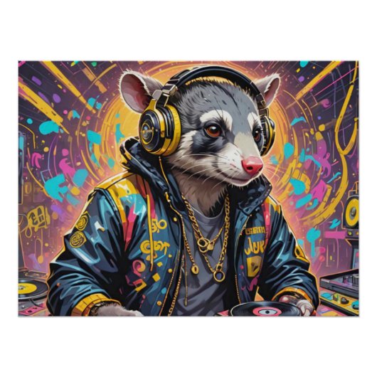 DEE JAY OPOSSUM 8 PERFECT POSTER (Voorkant)