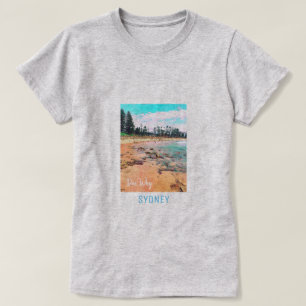 Dee Waarom het strand van Sydney Australië reizen T-shirt
