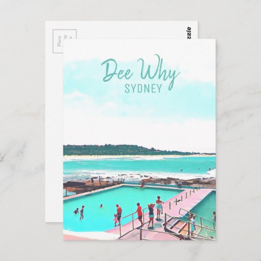 Dee Why Northern beaches sydney Briefkaart (Voorkant / Achterkant)