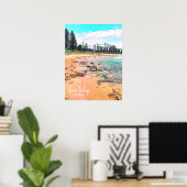 Dee Why Northern beaches sydney Poster (Thuiskantoor)