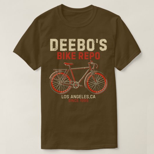 Deebo fietsverhuur 90s vrijdag film t-shirt (Design voorkant)
