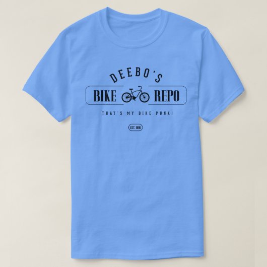 Deebos Bike Repo Est 1995 T-shirt (Design voorkant)