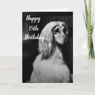 "DEED MIJN HAAR ALLEEN VOOR JOU" 18e VERJAARDAG KA Kaart