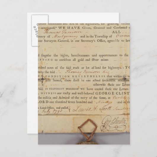 Deed, New York Briefkaart (Voorkant / Achterkant)