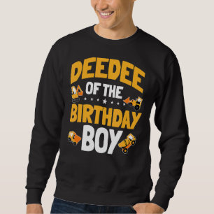 Deedee van de jarige jongen bouwvakker BDA Trui