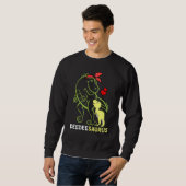 Deedeesaurus Deedee Tyrannosaurus Dinosaur Baby Trui (Voorkant volledig)