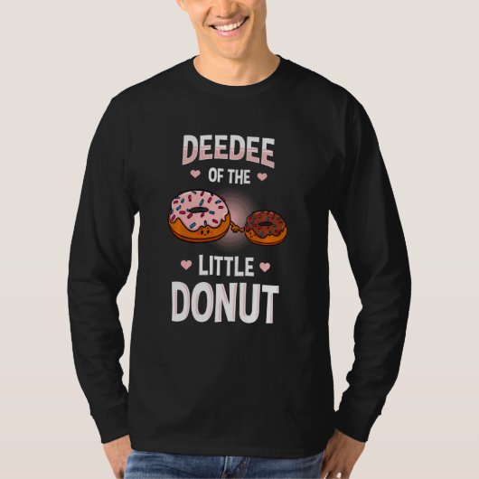 Deedewelke van de kleine donut Gender onthulling k T-shirt (Voorkant)