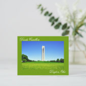 Deeds Carillon, Dayton, Ohio, VS Briefkaart (Staand voorkant)