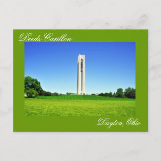 Deeds Carillon, Dayton, Ohio, VS Briefkaart