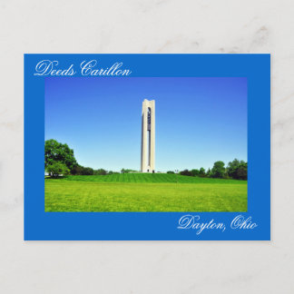Deeds Carillon, Dayton, Ohio, VS Briefkaart