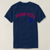 Deeds Pizza Baseball T-shirt (Design voorkant)