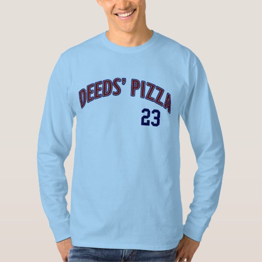 Deeds Pizza, Funny Movie T-Shirt (Voorkant)